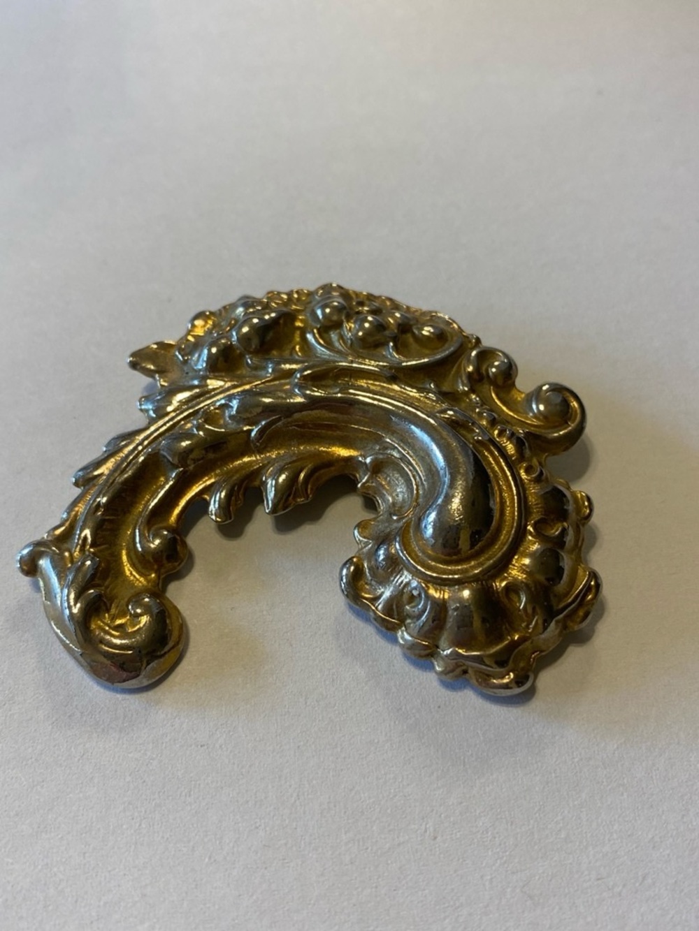 Ornate Gold Decorative brooch